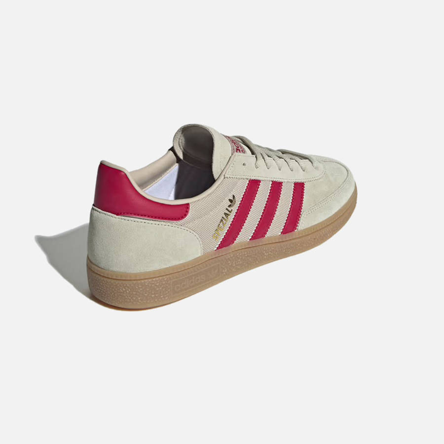 Grey / Red Men Kith adidas Handball Spezial Sneakers | 6290-RANST