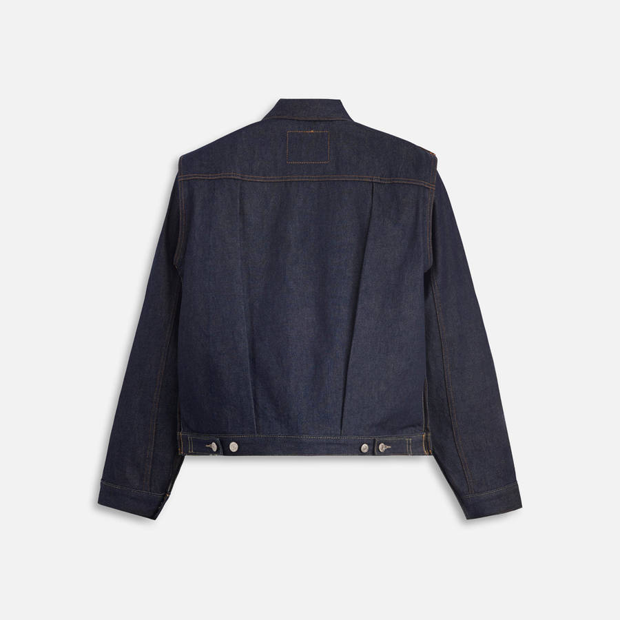 Indigo Men Kith Levi's x Undercover Pinnacle Detachable Trucker Jackets | 8570-YTAKS
