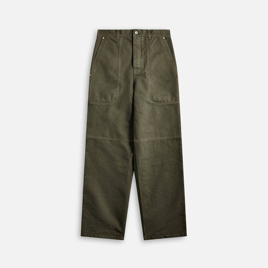 Khaki Green Men Kith Loewe Cargos Pants | 9016-YDLAF