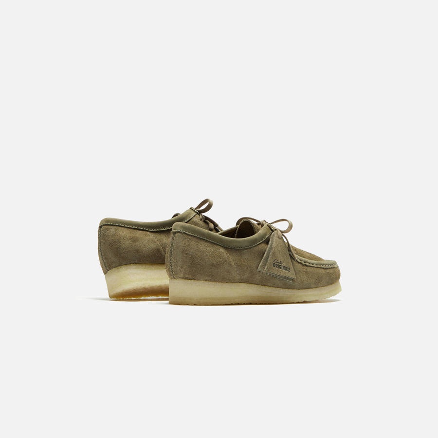 Khaki Men Kith Clarks Wallabee Boots | 1028-BYZXN