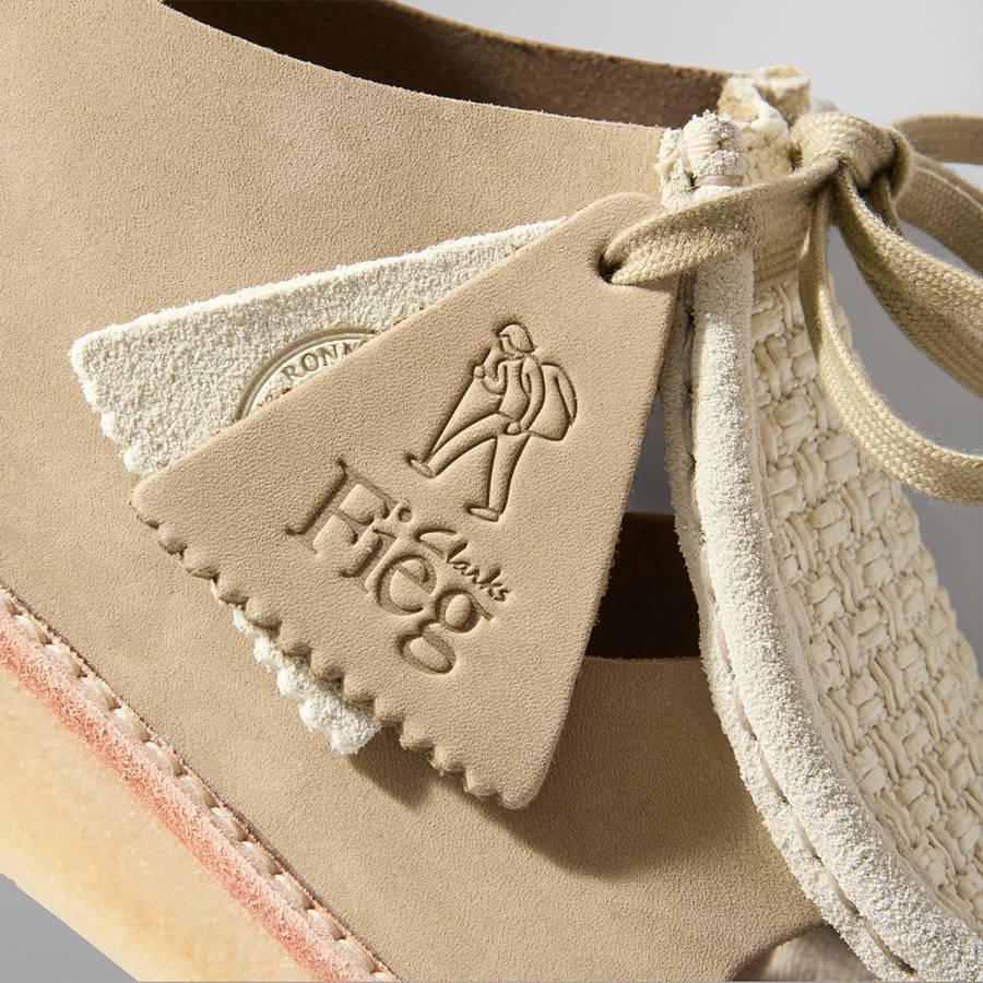 Khaki Women Kith 8th St by Ronnie Fieg for Clarks Originals Brixham Sandals | 7594-OGBZM