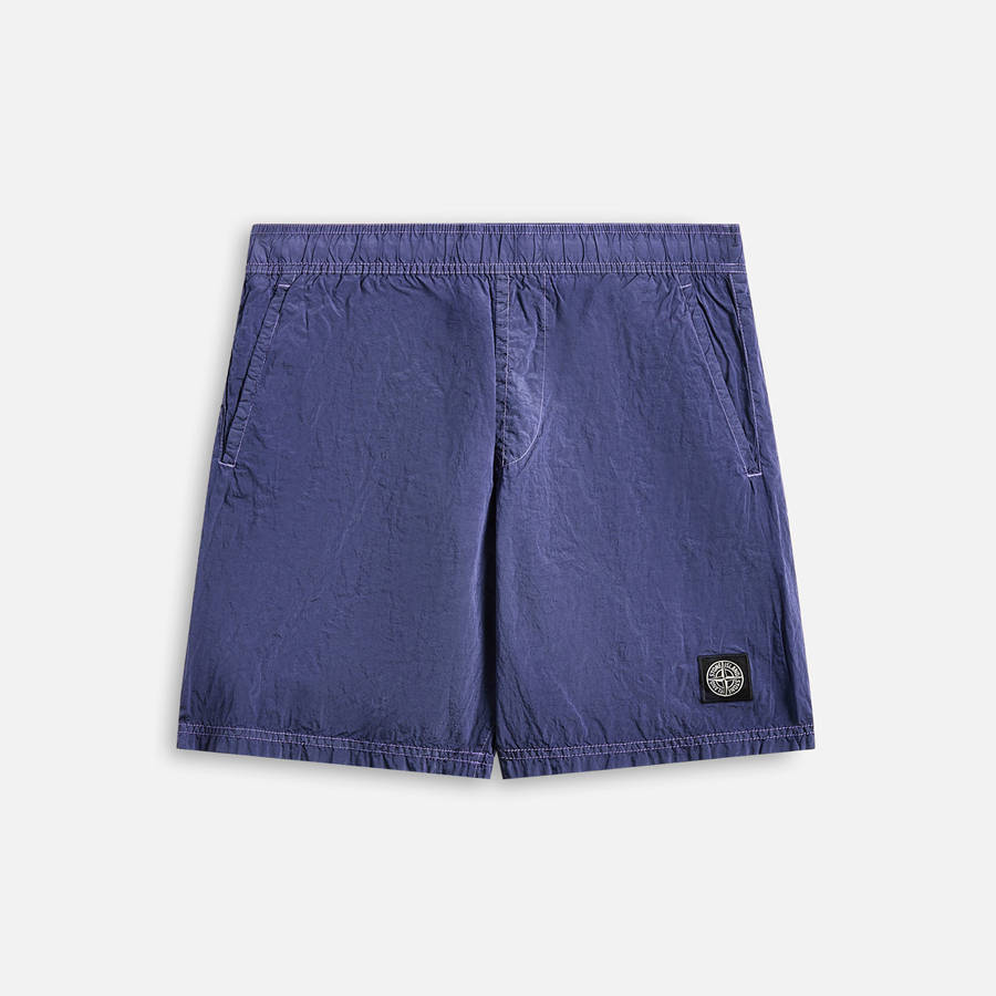 Lavender Men Kith Stone Island Nylon Metal Swim Shorts | 6582-VQZFS