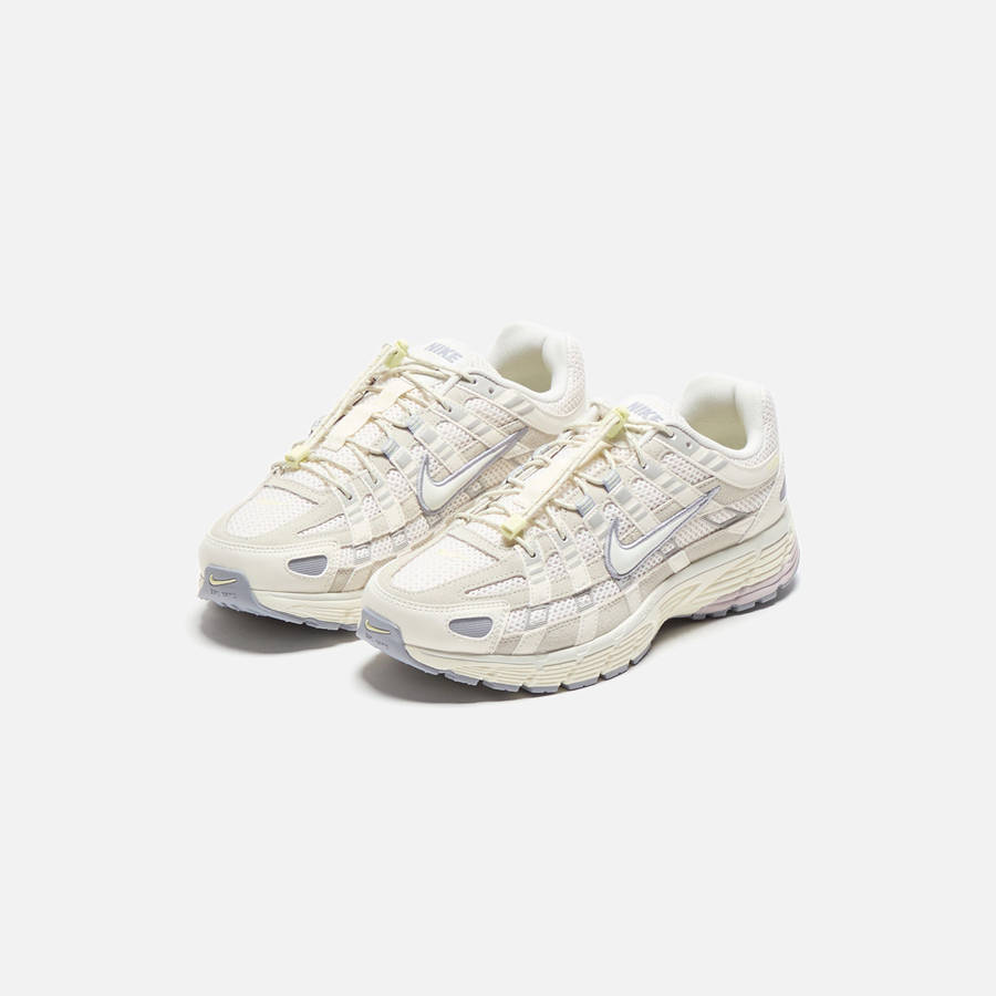 Light Beige / Purple / Grey Women Kith Nike WMNS P-6000 Sneakers | 2840-PCLTN