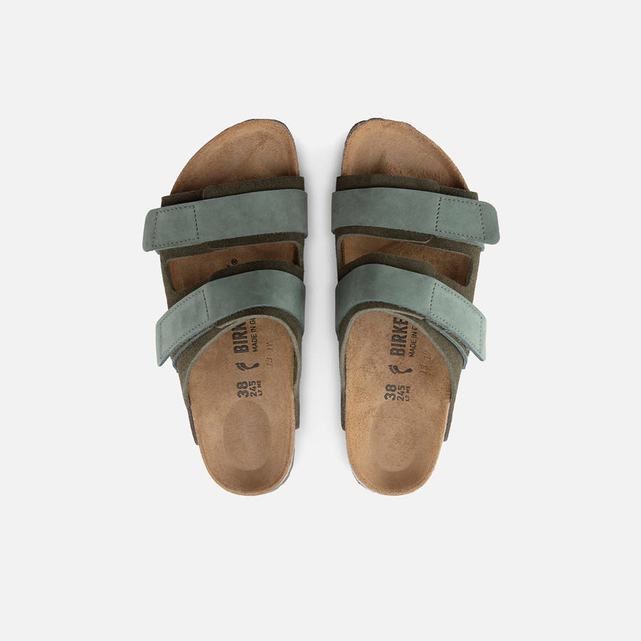 Light Blue Men Kith Birkenstock Uji Sandals | 0763-OMXIH