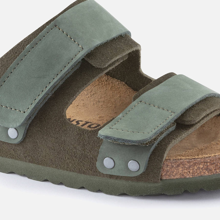 Light Blue Men Kith Birkenstock Uji Sandals | 0763-OMXIH