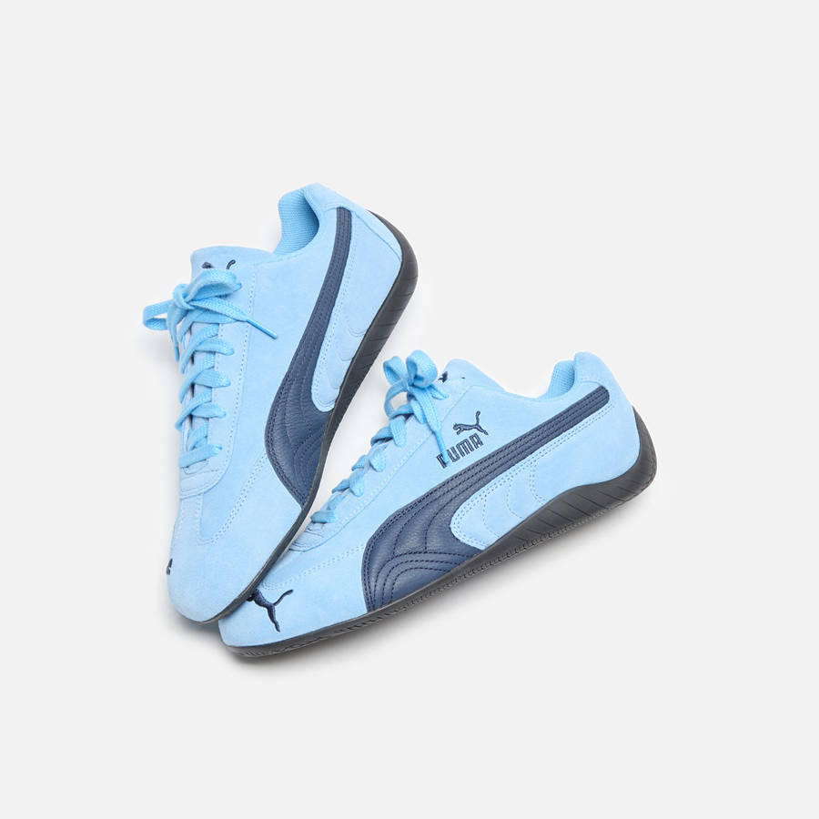 Light Blue / Navy Women Kith PUMA WMNS Speedcat Archive Sneakers | 9872-EYTGR