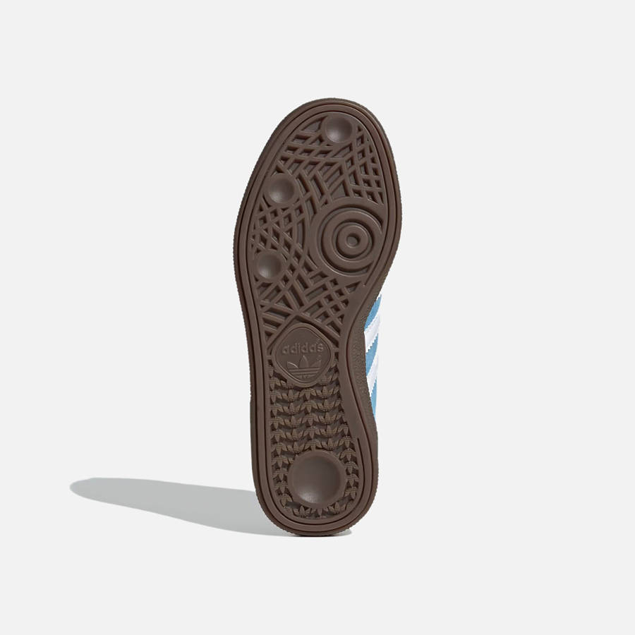 Light Blue / White Men Kith adidas Handball Spezial Sneakers | 0351-HIMEB