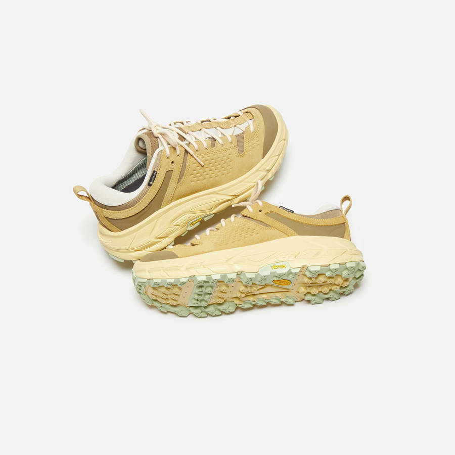 Light Brown Men Kith HOKA Tor Ultra Lo Sneakers | 9536-KLUFN