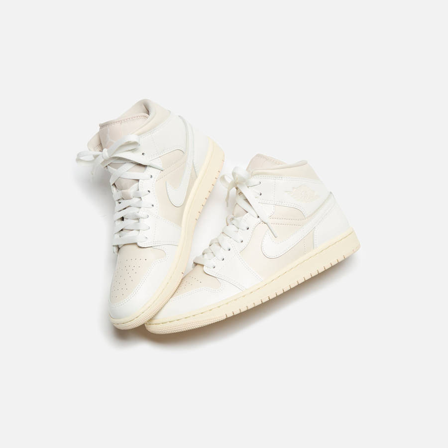 Light Brown Women Kith Jordan WMNS Air Jordan 1 Mid Sneakers | 1327-YSOVA