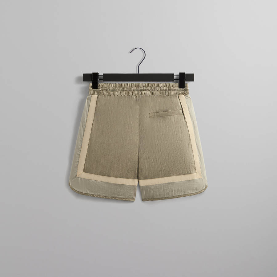 Light Green Men Kith Washed Dylan Shorts | 5931-UOTQZ