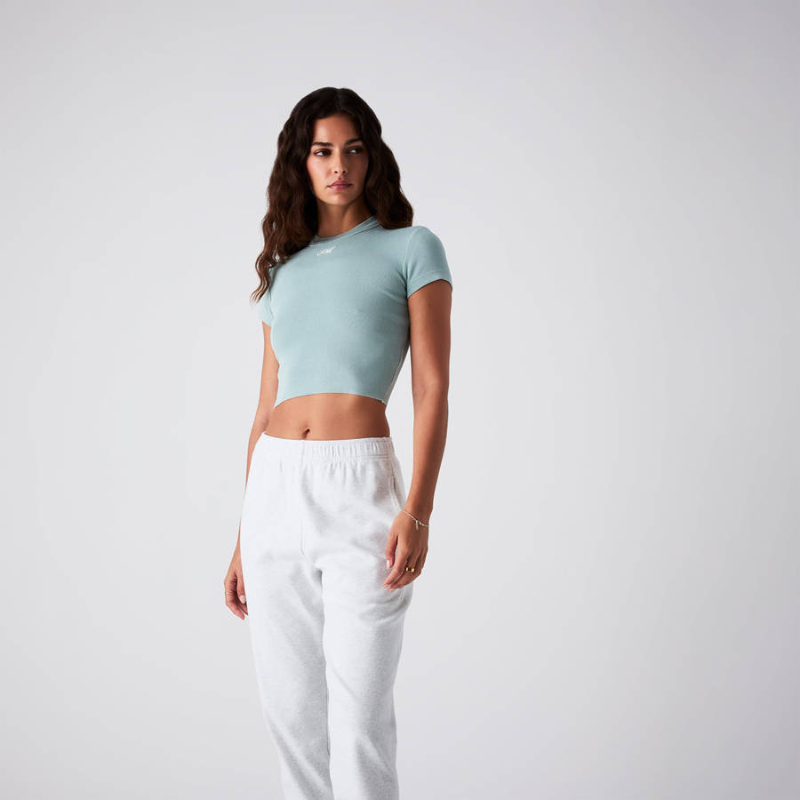 Light Green Women Kith Mulberry II Shirts | 8217-EQDCY