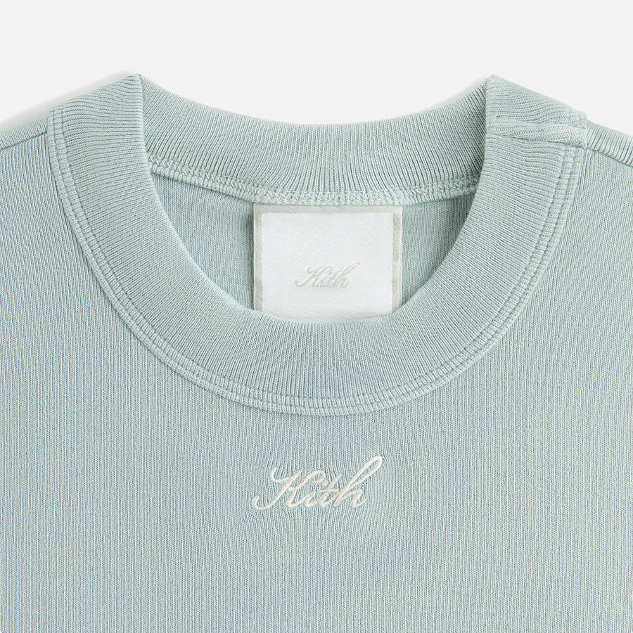 Light Green Women Kith Mulberry II Shirts | 8217-EQDCY