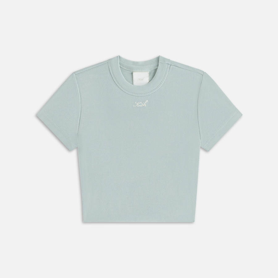 Light Green Women Kith Mulberry II Shirts | 8217-EQDCY