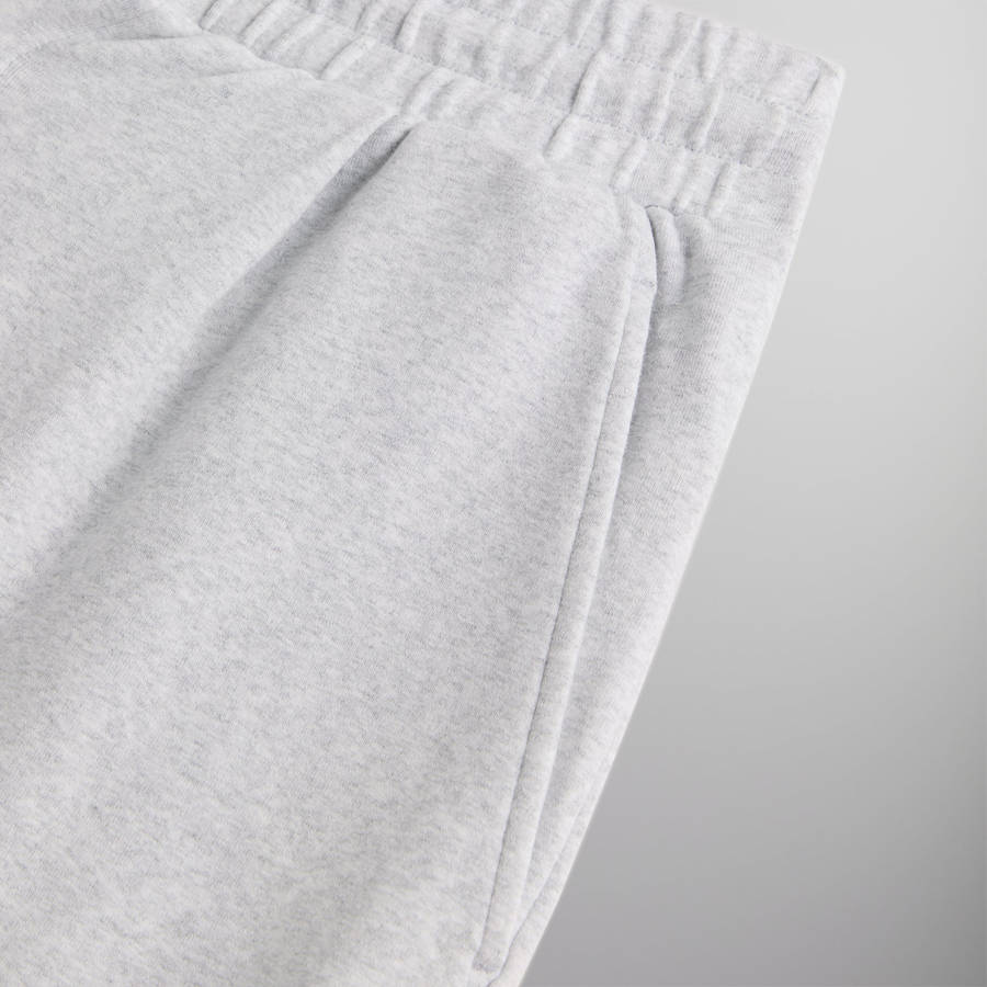 Light Grey Men Kith Compact Knit Garrison Sweat Pants | 8163-WBOVA