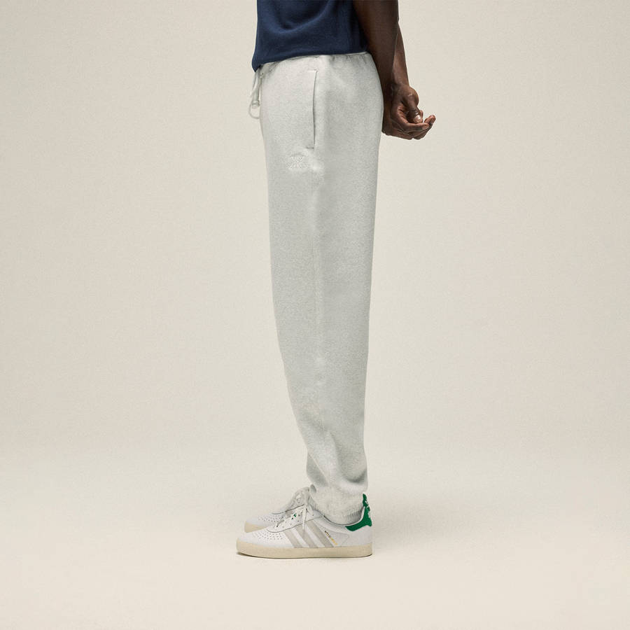 Light Grey Men Kith Compact Knit Williams I Sweat Pants | 2417-QPHCJ