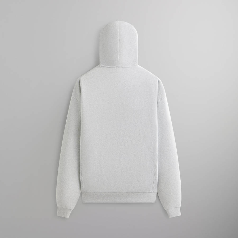 Light Grey Men Kith Compact Knit Williams III Hoodie | 2541-KXLCJ