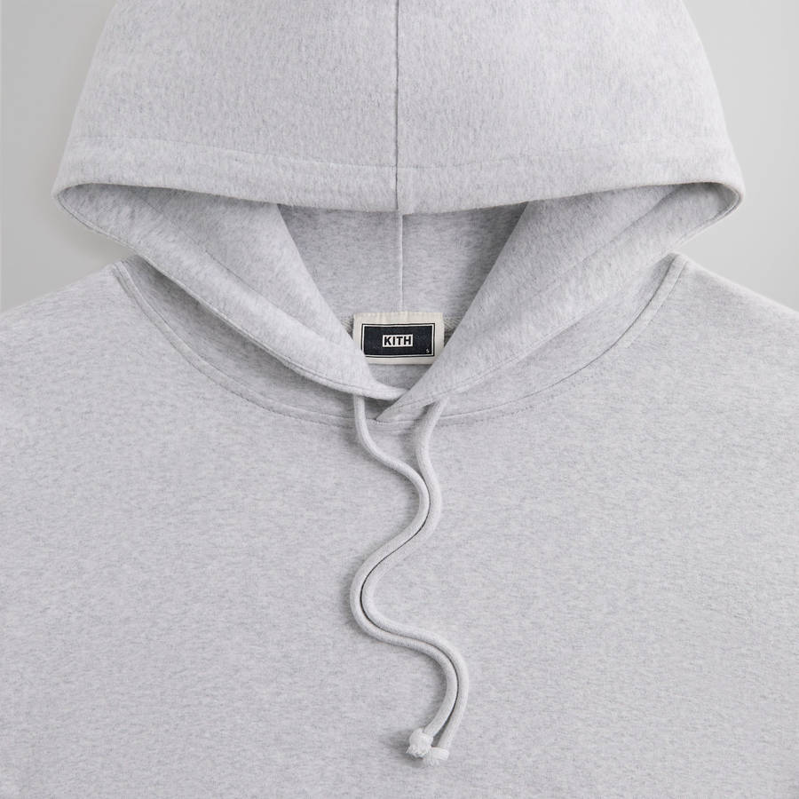 Light Grey Men Kith Compact Knit Williams III Hoodie | 7638-MYLRW