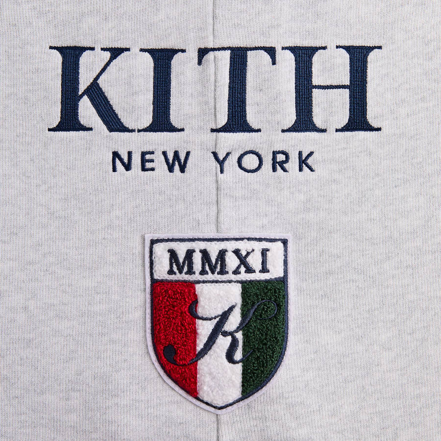 Light Grey Men Kith Fleece Curtis Shorts | 9723-DNGSL