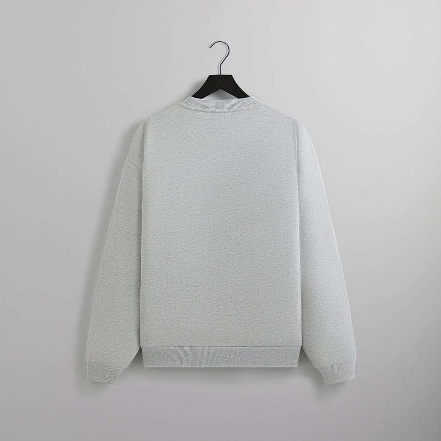 Light Grey Men Kith Floral Lace Nelson Crewneck Sweatshirts | 9462-QTYUD