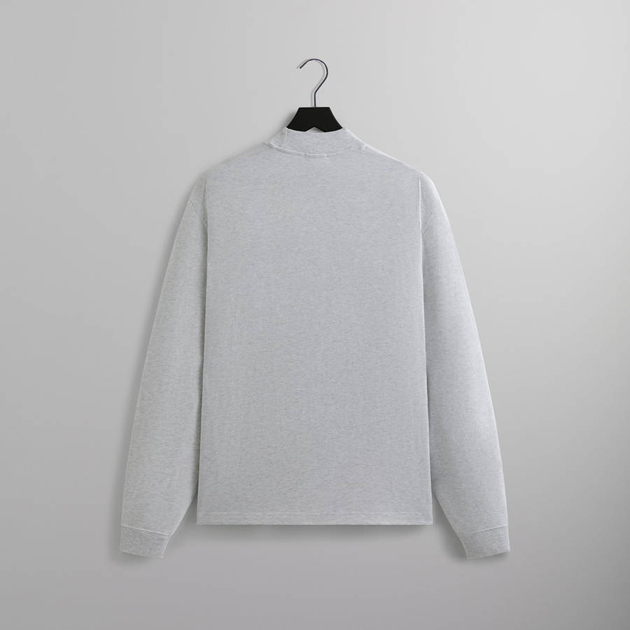 Light Grey Men Kith Mock Neck LAX Shirts | 0143-TZRJY