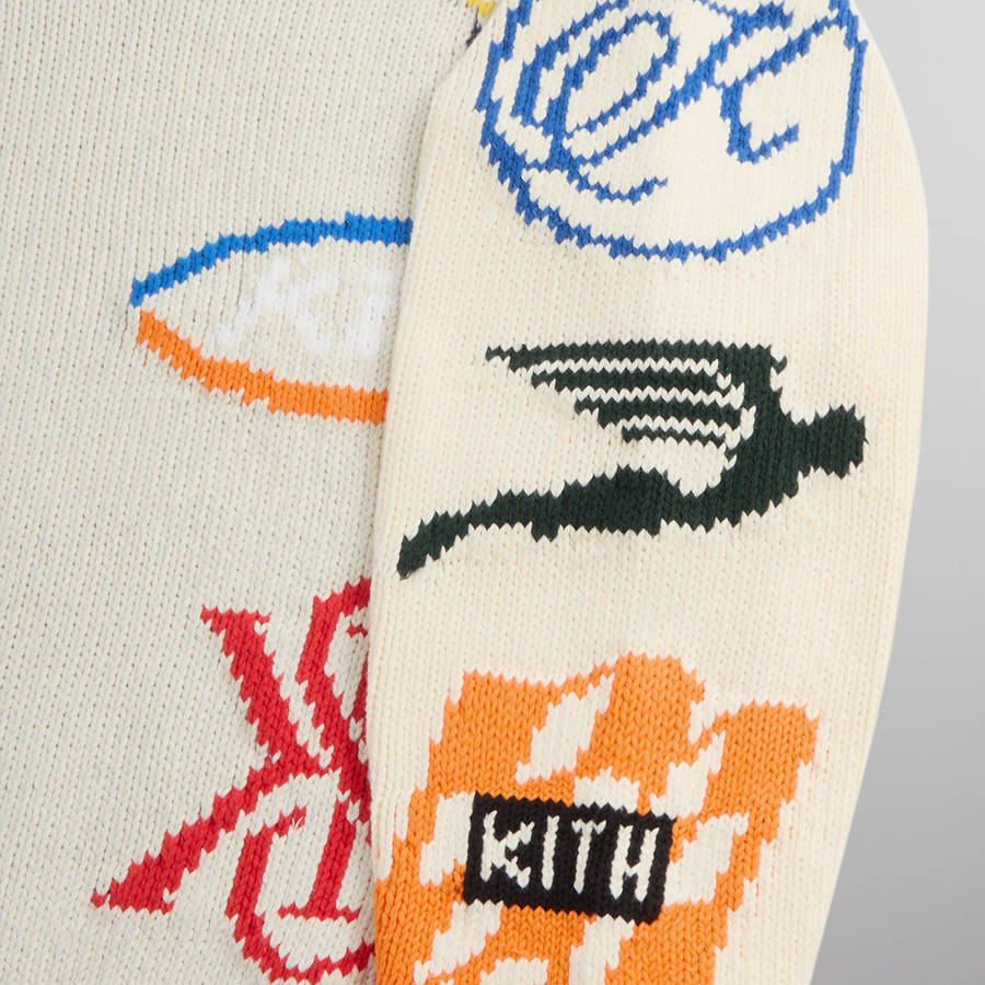 Light Grey Men Kith Nelson Rugby Sweater Shirts | 5184-IDQBU