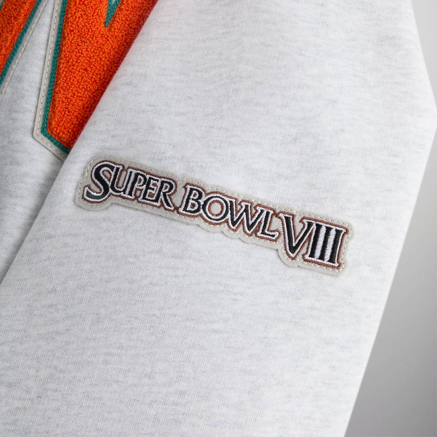 Light Grey Men Kith and '47 for the NFL: Dolphins Nelson Hoodie | 3210-QNRMY