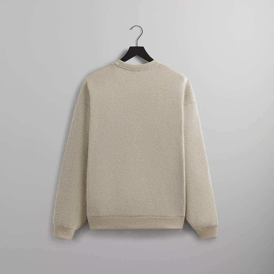 Light Grey Men Kith and Giorgio Armani Nelson Crewneck Sweatshirts | 3189-WDVYB