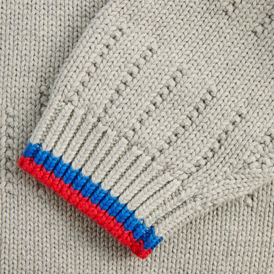 Light Grey Men Kith for BMW Sven Crewneck Sweater Sweatshirts | 2183-JRGBH
