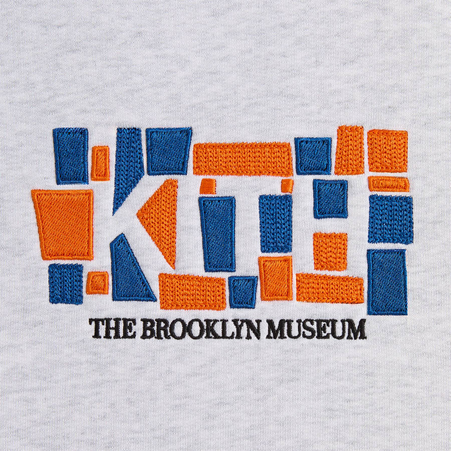 Light Grey Men Kith for the Brooklyn Museum Exhibit Nelson Crewneck Sweatshirts | 2879-TAUEM