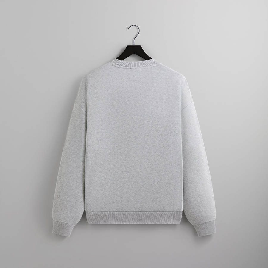 Light Grey Men Kith for the Brooklyn Museum Collegiate Nelson Crewneck Sweatshirts | 3694-YHSNG