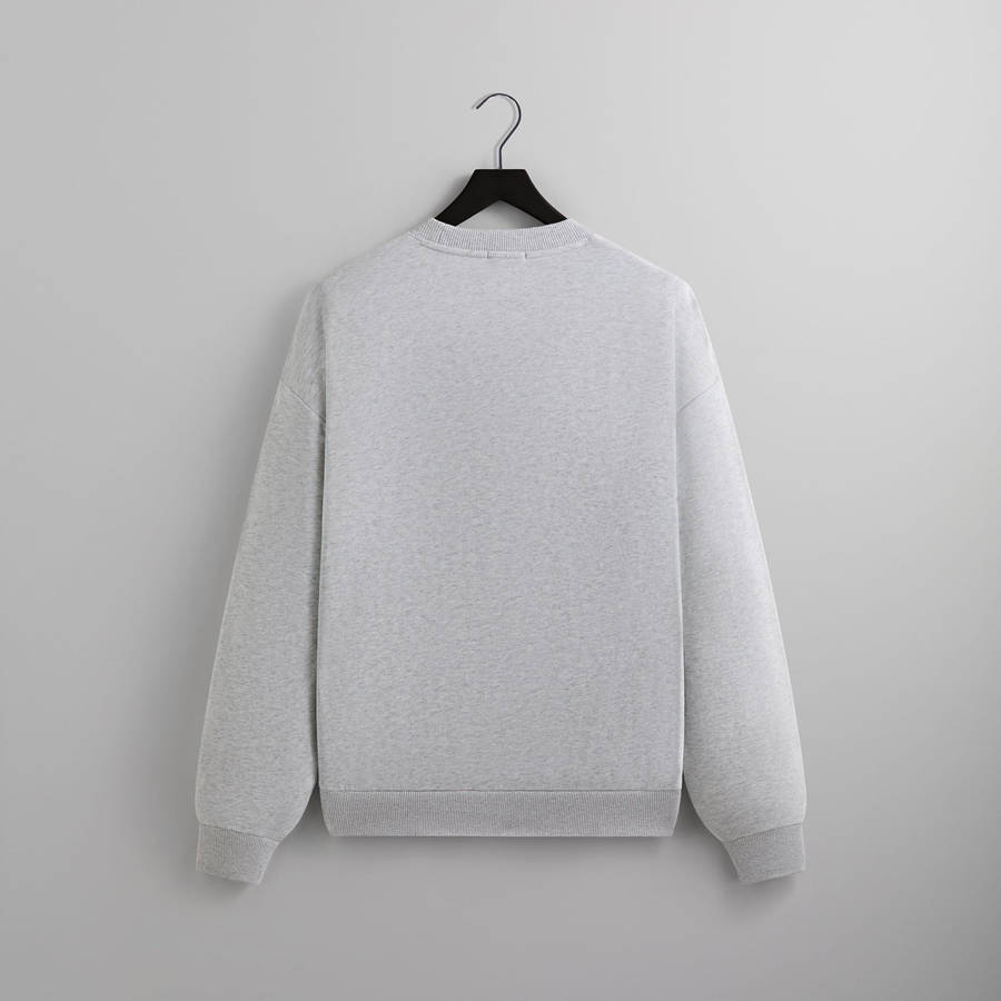 Light Grey Men Kith for the New York Rangers Champions Nelson Crewneck Sweatshirts | 5410-SNWIE