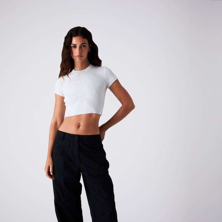 Light Grey Women Kith Mulberry II T-Shirt | 0824-LUIQV