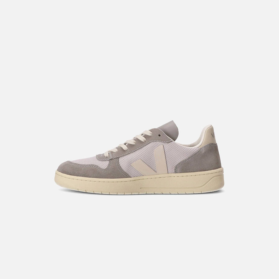 Light Grey Women Kith Veja WMNS V-10 Sneakers | 6429-VMAUL