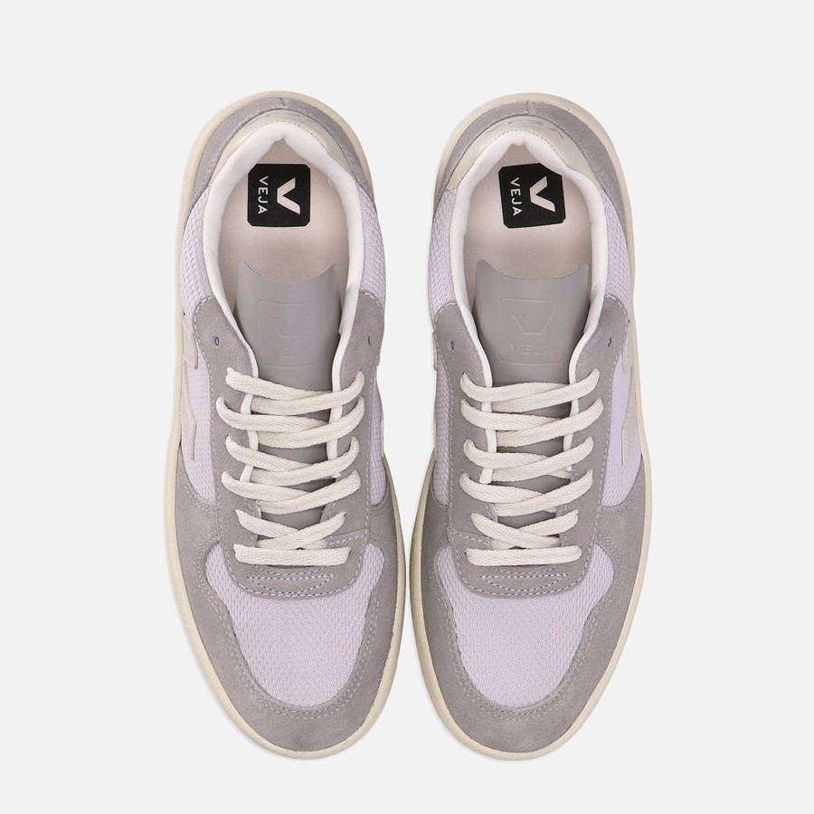 Light Grey Women Kith Veja WMNS V-10 Sneakers | 6429-VMAUL