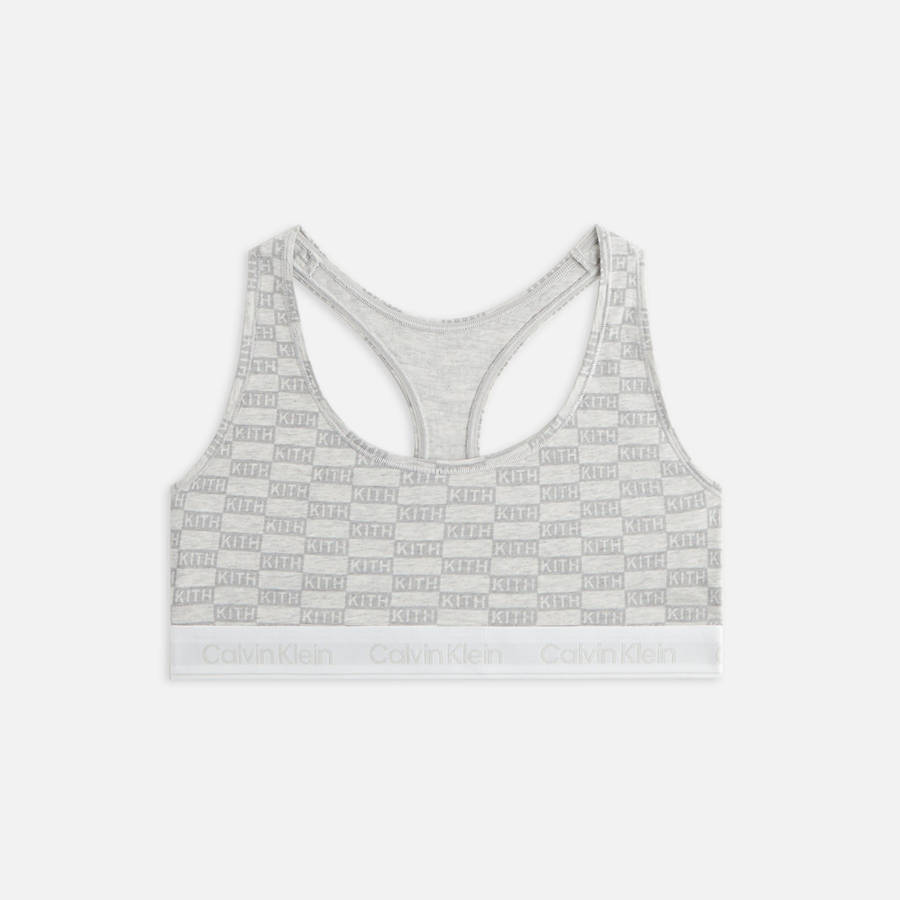 Light Grey Women Kith for Calvin Klein Classic Bralette Underwear | 4860-ONTAM