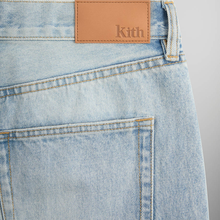 Light Indigo Men Kith The Webster Chill Jeans | 5964-KNWLP