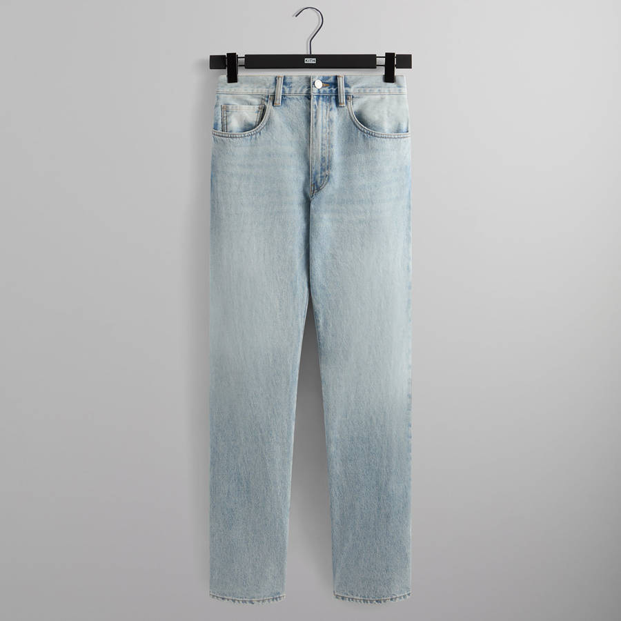 Light Indigo Men Kith The Webster Chill Jeans | 5964-KNWLP