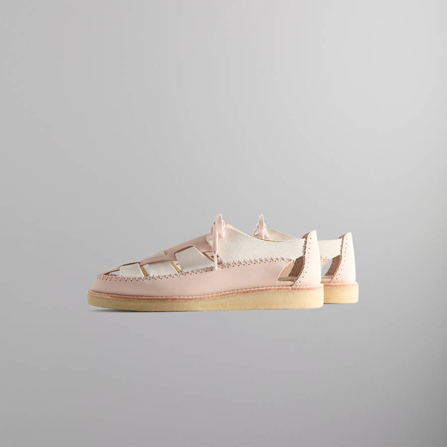 Light Pink Men Kith 8th St by Ronnie Fieg for Clarks Originals Ridgevale Sandals | 1739-IKHGR