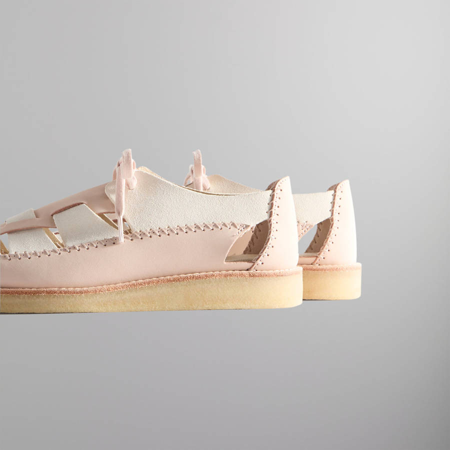 Light Pink Men Kith 8th St by Ronnie Fieg for Clarks Originals Ridgevale Sandals | 1739-IKHGR