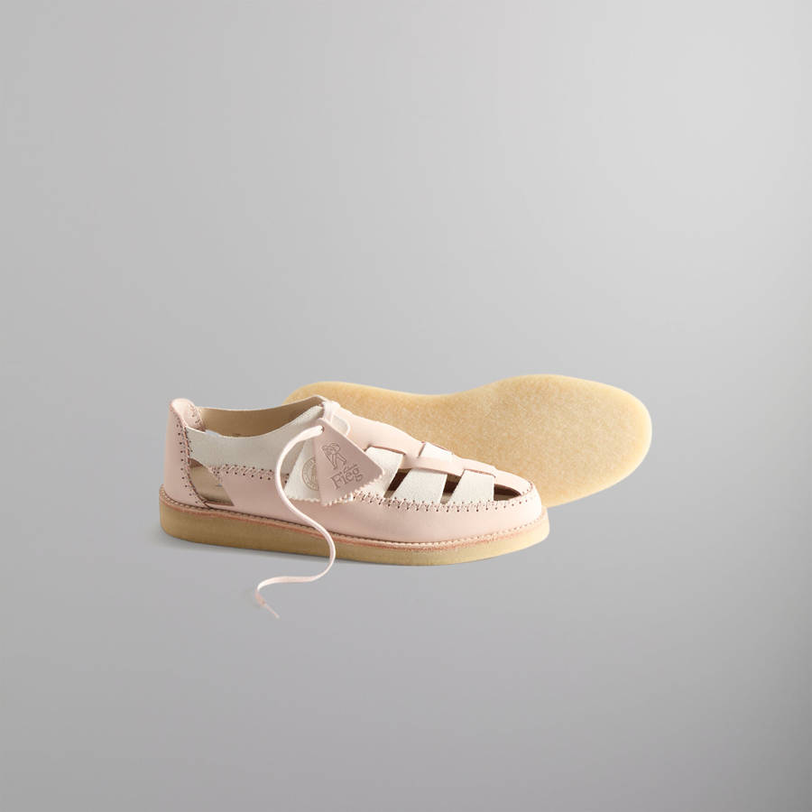 Light Pink Men Kith 8th St by Ronnie Fieg for Clarks Originals Ridgevale Sandals | 1739-IKHGR