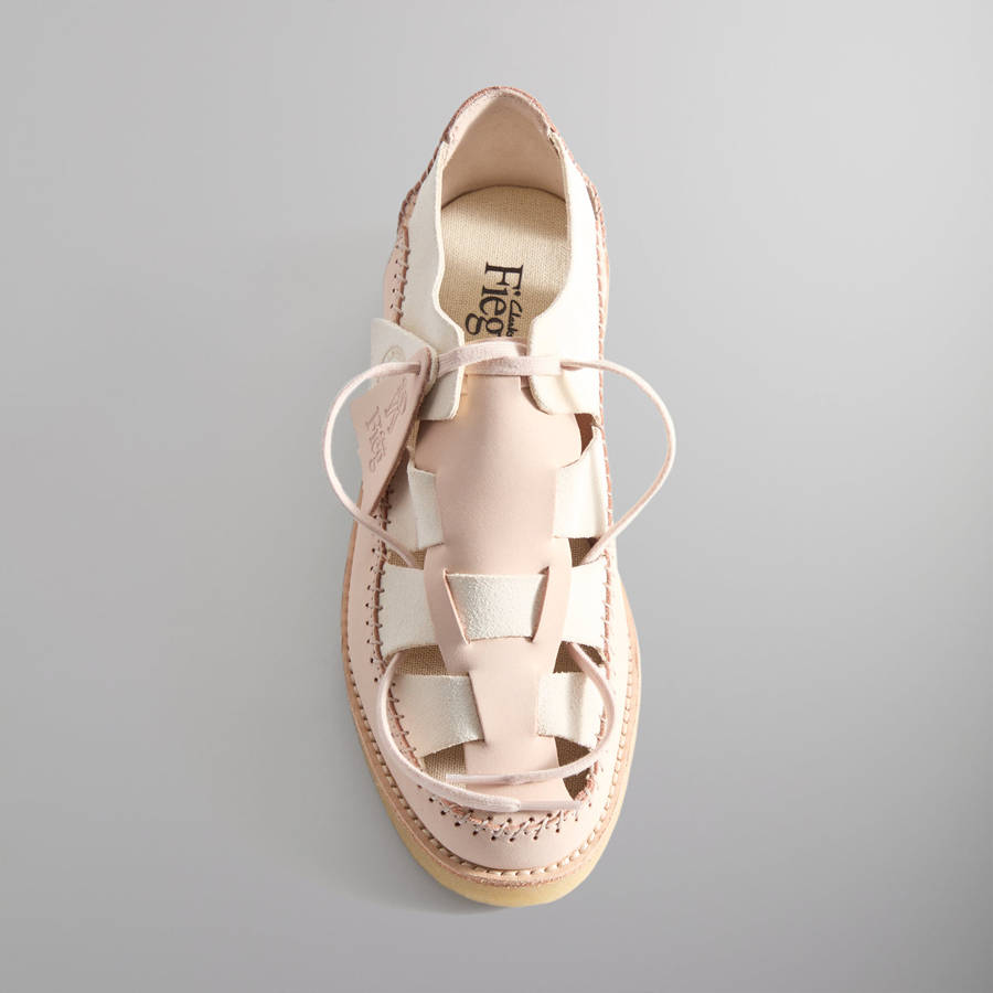 Light Pink Men Kith 8th St by Ronnie Fieg for Clarks Originals Ridgevale Sandals | 1739-IKHGR