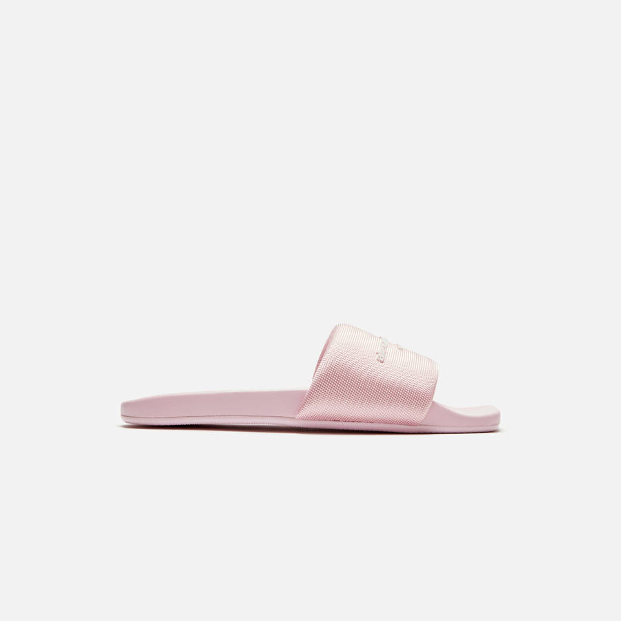 Light Pink Women Kith Alexander Wang AW Pool Slide Sandals | 4268-LBVXU