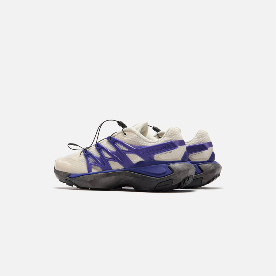 Light Yellow / Black Men Kith Salomon XT PU.RE Advanced Sneakers | 1638-OTXQC