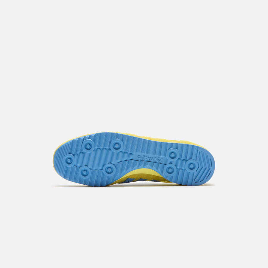 Light Yellow / Blue / White Men Kith adidas x Sporty and Rich SL 72 Sneakers | 0423-EBALO