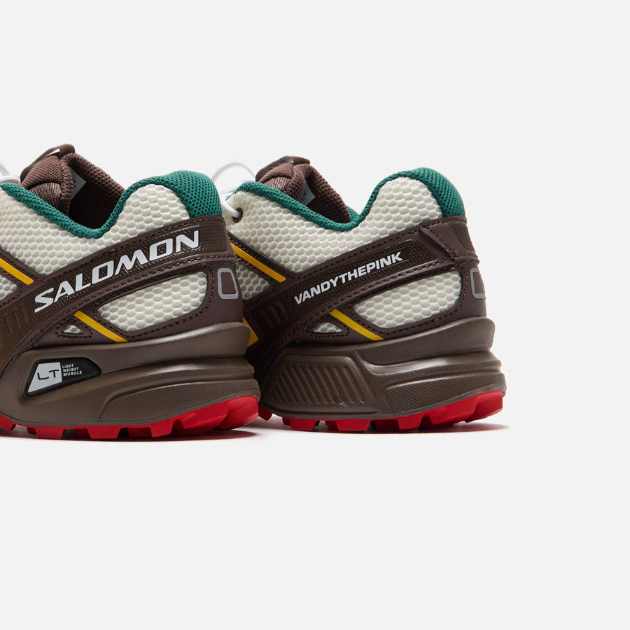 Light Yellow / Green Men Kith Salomon x VANDYTHEPINK Speedcross 3 Sneakers | 5849-GBVJM