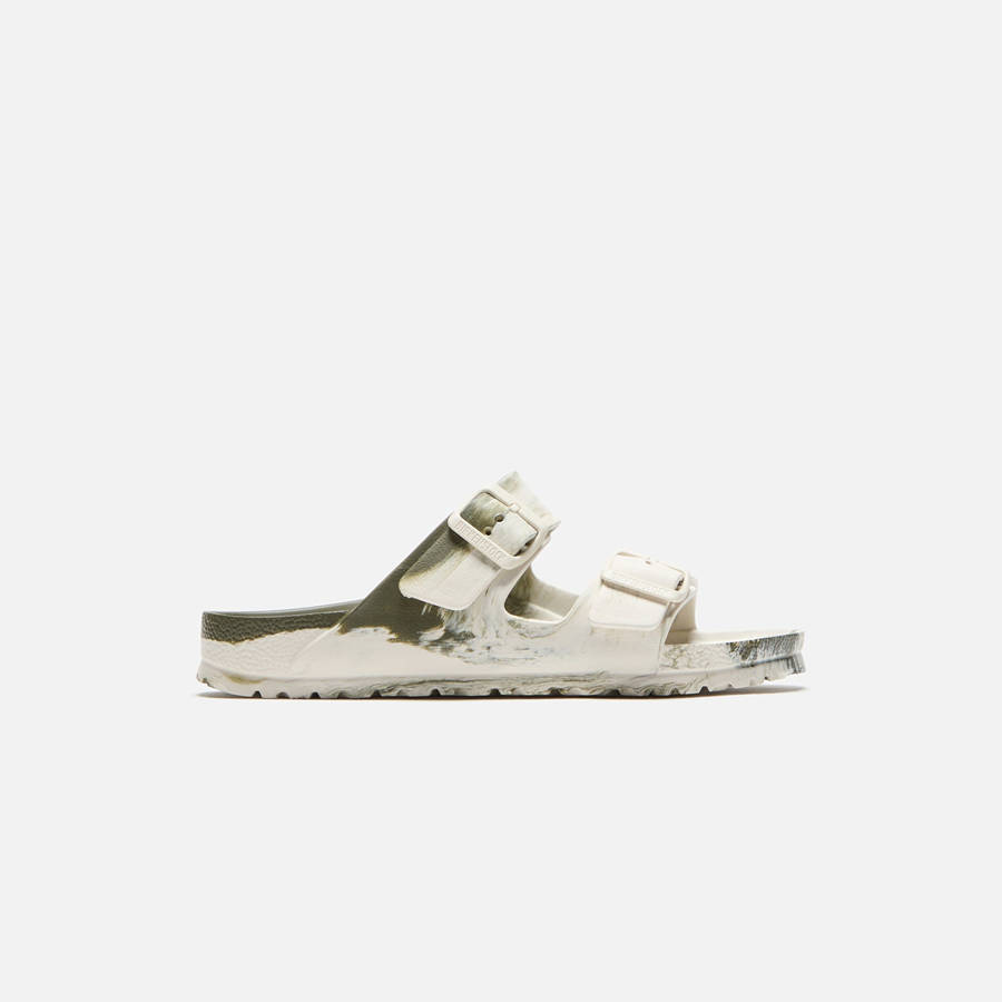 Multicolor Khaki Women Kith Birkenstock Arizona EVA Sandals | 2035-TVHUB