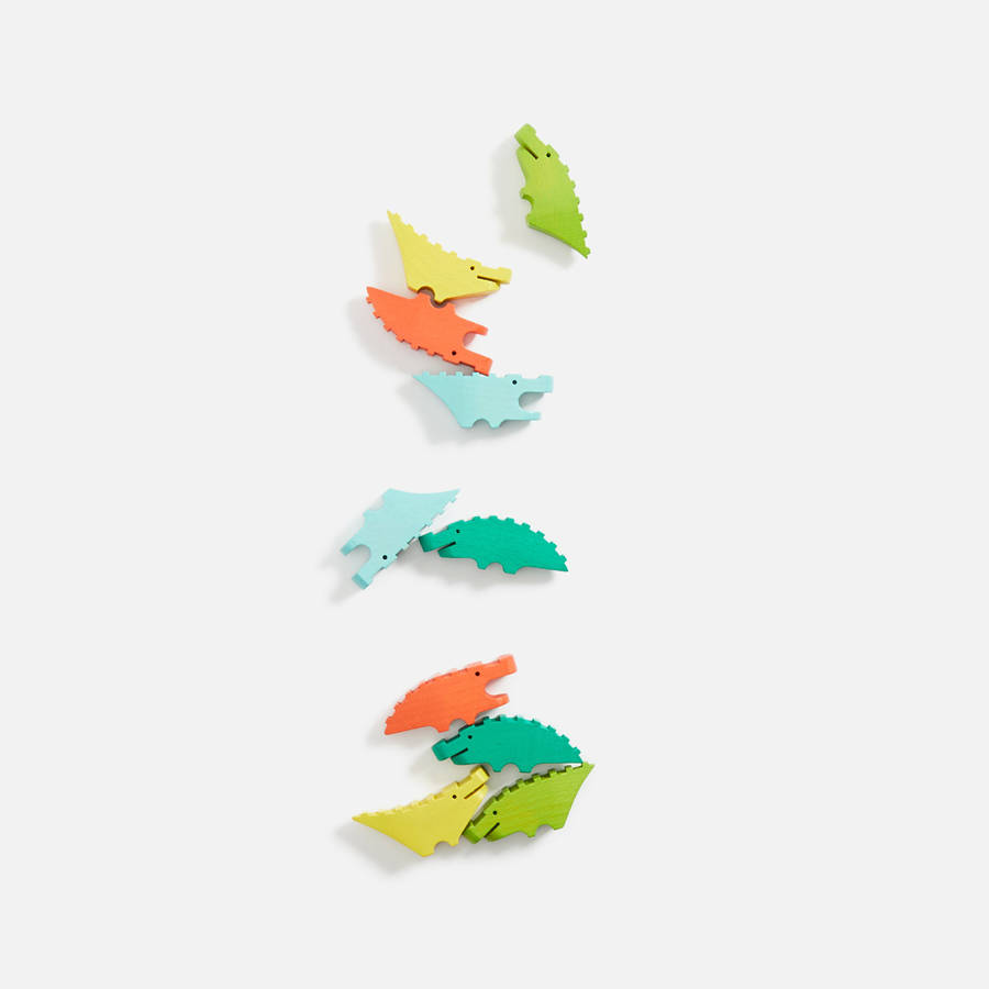Multicolor Kids' Kith Areaware Croc Pile Mini Set of 10 Toys | 2365-XOVZA