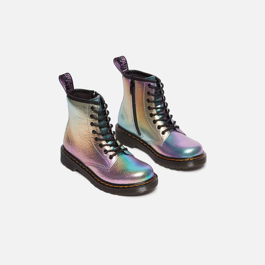 Multicolor Kids' Kith Dr. Martens Junior 1460 Boots | 8624-PHNAI
