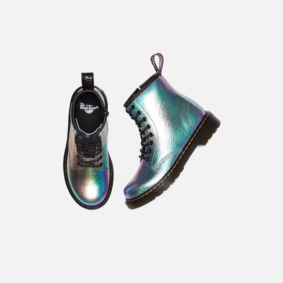 Multicolor Kids' Kith Dr. Martens Junior 1460 Boots | 8624-PHNAI