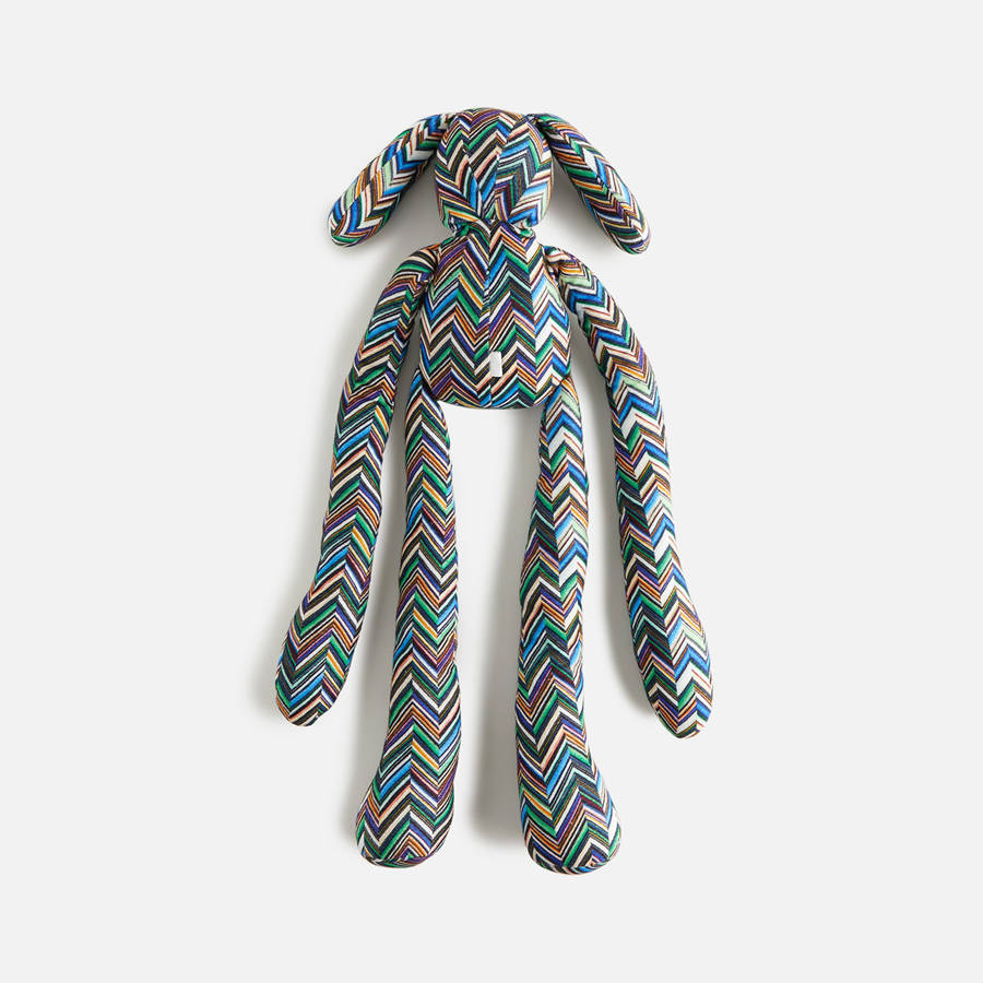Multicolor Kids' Kith Missoni Martinique Medium Rabbit Puppet Toys | 8526-MPFBG